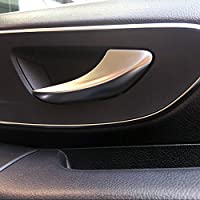 para Vito W447 2014-2020 Interior Embellecedor Manija Plástico ABS 2 Piezas (Plata mate)